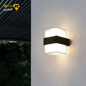 چراغ دیواری دکوراتیو مکعب 7 وات آفتابی برند اکولایت