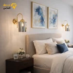 لوستر دیوارکوب ماهان گلاسه