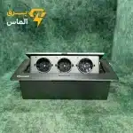 پریز کابینتی توکار سه خانه برند کانکت