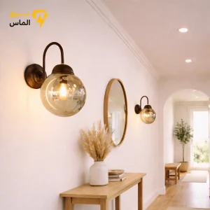 لوستر دیوارکوب ماهان مولکولی