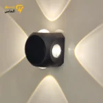 دکوراتیو چهار طرفه مودی - بدنه سفید و مشکی نور آفتابی / ضمانت 1 ساله معتبر - تصویر 4