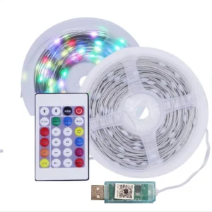 ریسه ال ای دی فول کالر هوشمند بلوتوثی RGB و کنترل دار ضدآب 10 متری