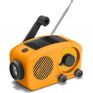 رادیو و پاور بانک خورشیدی ویمکس مدل V-FM01-898