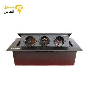 پریز توکار کابینتی سه خانه