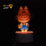 آباژور لبوبو 3طرح – آباژور رومیزی کودکانه برای اتاق کودک - تصویر 2
