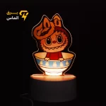 آباژور لبوبو 3طرح – آباژور رومیزی کودکانه برای اتاق کودک - تصویر 6