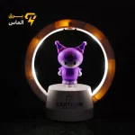 چراغ خواب رینگ کرومی - تصویر 3