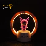 چراغ خواب رینگ کرومی - تصویر 4