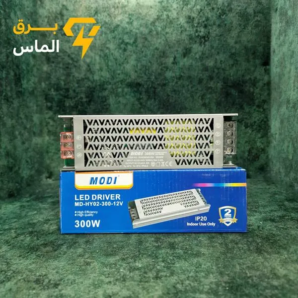 آداپتور سوئیچینگ 12 ولت 25 آمپر مودی 300 وات مدل 99300 آداپتور سوئیچینگ 12 ولت 25 آمپر مودی 300 وات مدل 99300