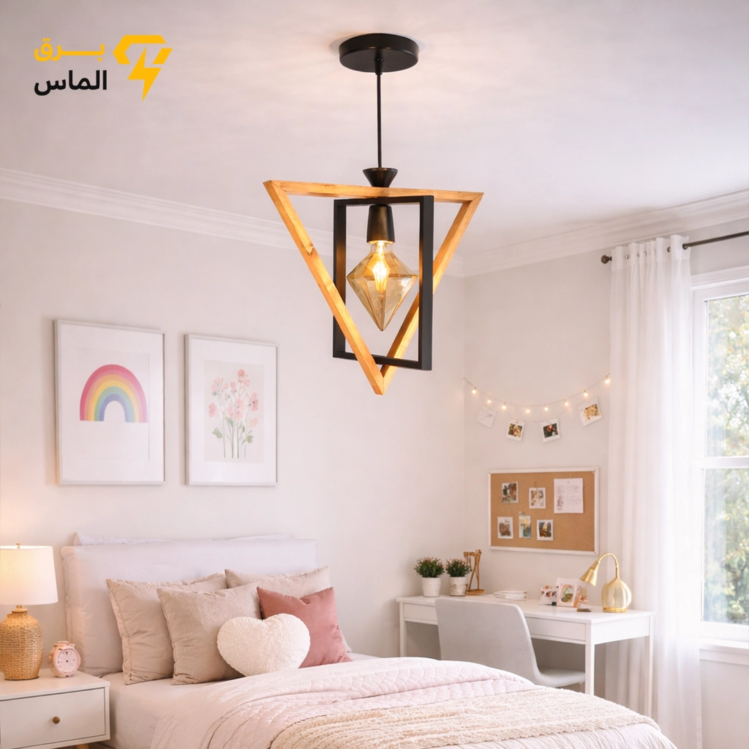 آویز چوب فلز مثلثی تک شعله آویز چوب فلز مثلثی تک شعله
