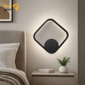 چراغ دیواری مافریز مدل مدرن کد DPS120 / نچرال / آلومینیوم دایکاست / مشکی الکترواستاتیک وارداتی / ضمانت 2 ساله معتبر