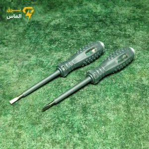 فازمتر نشکن فازیاب و نول یاب القایی چراغ دار دوسو با باتری قابل تعویض برند SEFANLY / ضمانت 1 ساله معتبر