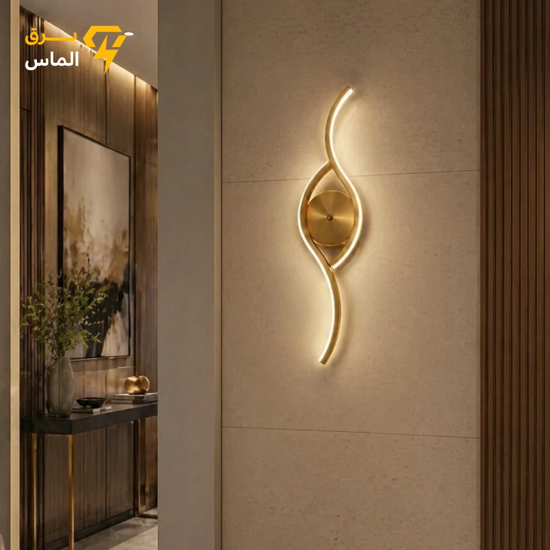 چراغ دیواری مدرن LED با بدنه آلومینیوم کد DM200 / طلایی الکترواستاتیک وارداتی / ضمانت 2 ساله معتبر چراغ دیواری مدرن LED با بدنه آلومینیوم کد DM200 / طلایی الکترواستاتیک وارداتی / ضمانت 2 ساله معتبر