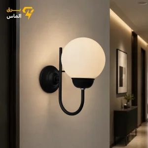 لوستر دیواری طرح مولکولی