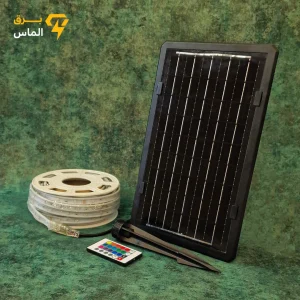 ریسه خورشیدی ضدآب هفت رنگ ریموت دار ویمکس