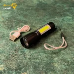 چراغ قوه اسمال سان مدل ZY-R911 نوع دستی با نور مهتابی / ضمانت اصالت و سلامت کالا