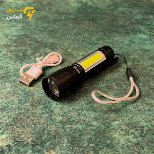 چراغ قوه اسمال سان مدل ZY-R911 نوع دستی با نور مهتابی / ضمانت اصالت و سلامت کالا
