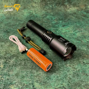 چراغ قوه دستی اسمال سان مدل ZY508 نور مهتابی / ضمانت سلامت و اصالت کالا