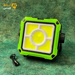 پروژکتور خورشیدی شارژی و باطری خور HC-778A اصلی/دارای جعبه ابزار/پاوربانک دار