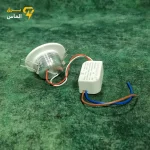 چراغ COB چشمی 3 وات گرد آفتابی - تصویر 2
