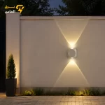 دکوراتیو دو طرفه مودی - بدنه سفید و مشکی نور آفتابی ا IR-MD6402-C