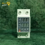 محافظ ولتاژ و جریان تک فاز قابل تنظیم 63 آمپر AEEJ مدل CVP-SPE