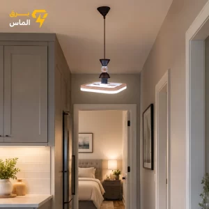 لوستر آویز مربع 24 وات مودی