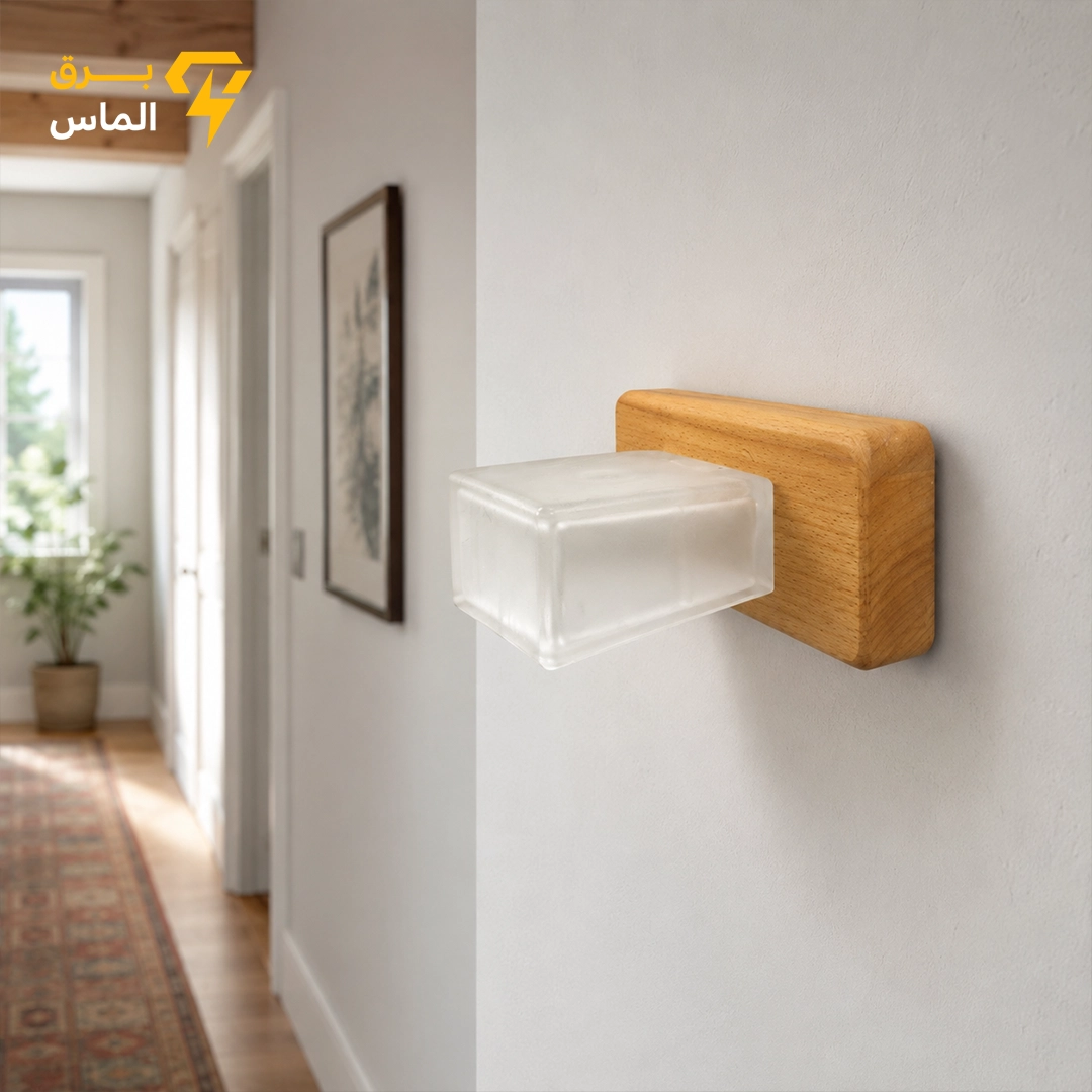 چراغ دکوراتیو دیواری ۶ وات فلزی زانیس مدل برلیان چوبی چراغ دکوراتیو دیواری ۶ وات فلزی زانیس مدل برلیان چوبی