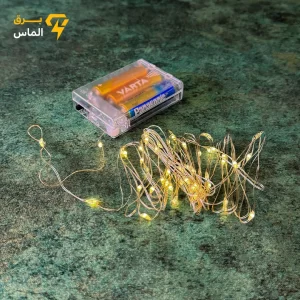 ریسه مفتولی 5 متری باطری خور ضدآب آفتابی درجه یک A / ضمانت بازگشت وجه