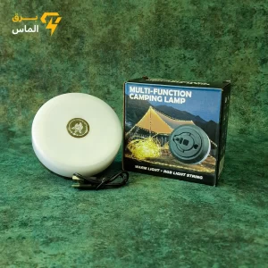 چراغ و ریسه کمپینگ شارژی ضدآب 10 متری کد LL-B50 با چراغ اضطراری/ضمانت بازگشت وجه