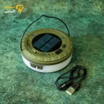 ریسه کمپینگ شارژی پنل خورشیدی دار (سولار) ۱۰ متری مدل YD-2326 نور زرد/ضمانت بازگشت وجه - تصویر 3