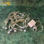 ریسه ۴ متری مدل قطره آفتابی – نورپردازی تزئینی LED و کم‌مصرف - تصویر 2