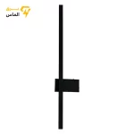 چراغ دیواری ام کی 60cm نور به داخلVIP شارژی/مشکی/24 ماه ضمانت - تصویر 2