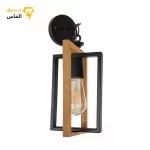 دیواری دکوراتیو چوبی فلزی مربع W10 / ضمانت بازگشت وجه - تصویر 2
