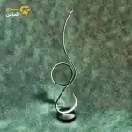 نمای نزدیک بدنه آلومینیوم دایکاست آباژور آوا با پوشش مشکی الکترواستاتیک